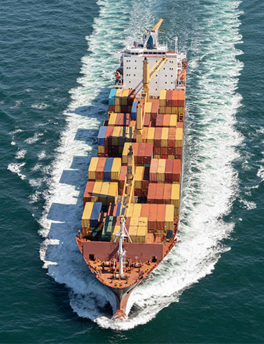 Geared 2,200 - 2,500 TEU